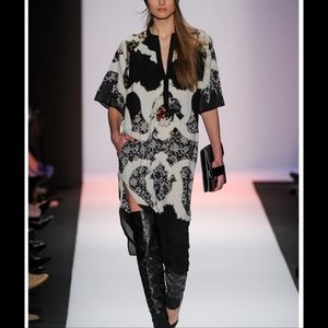 BCBG RUNWAY SILK dress patch workd prestine